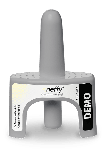 Reusable neffy demo device