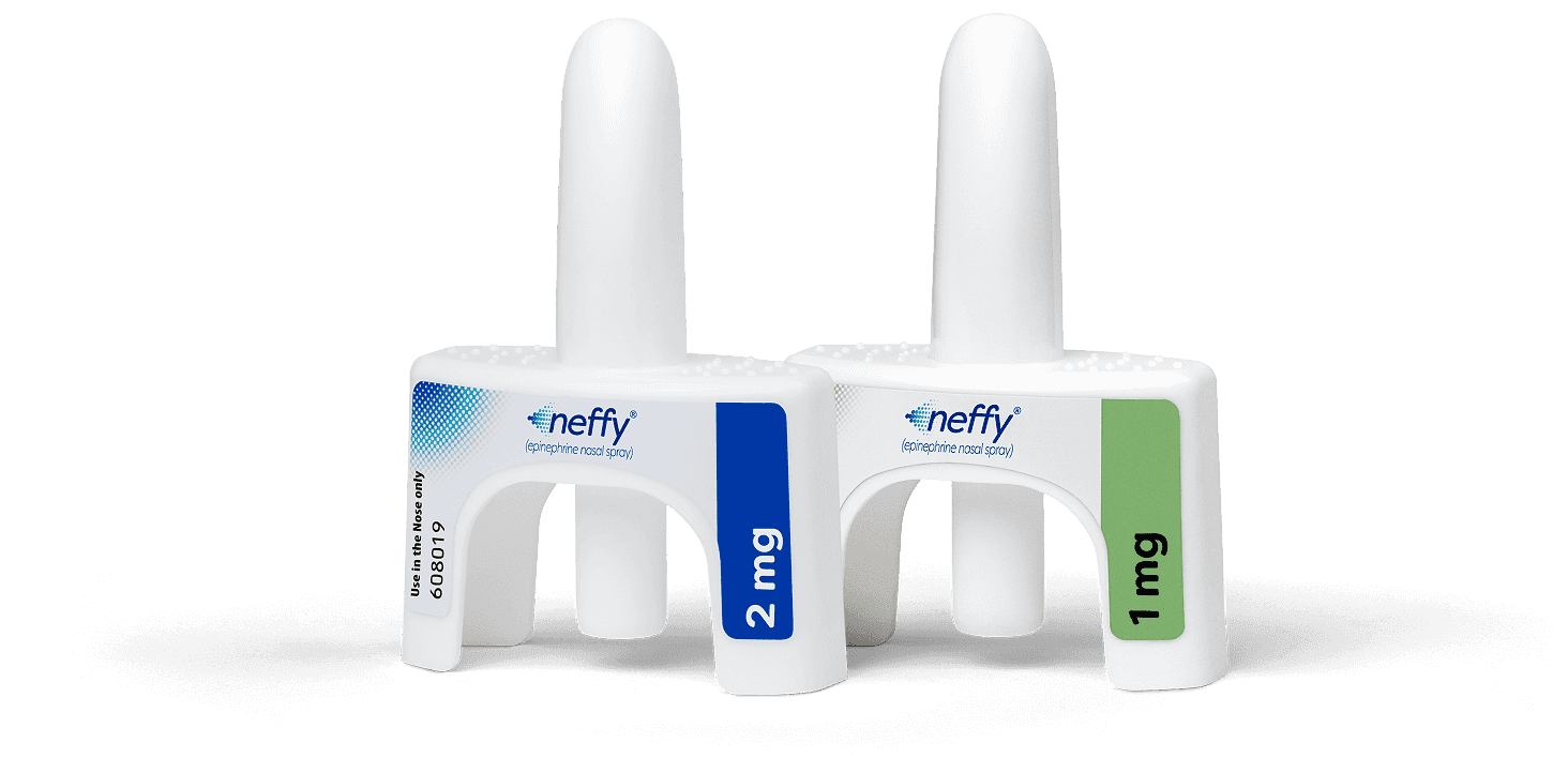 neffy® (epinephrine nasal spray) devices